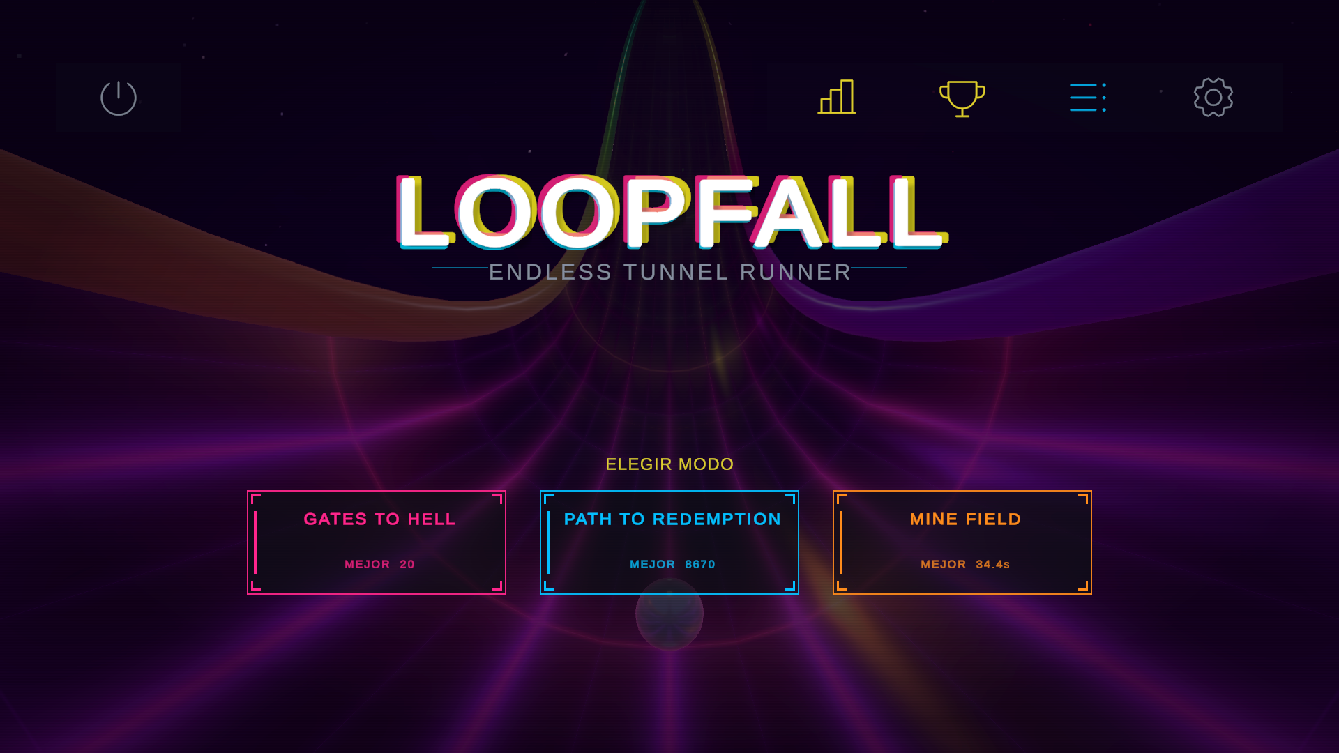 Loopfall screenshot 1